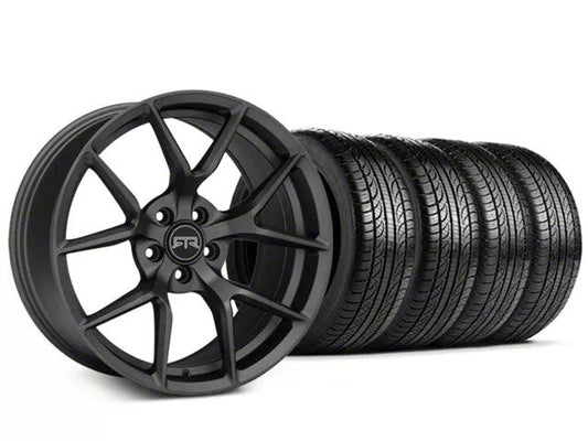 19x9.5 RTR Tech 5 Wheel & Pirelli All-Season P Zero Nero Tire Package - Mullet Racing Performance