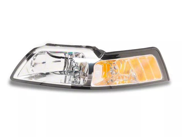 Raxiom Axial Series OEM Style Replacement Headlights; Chrome Housing; Clear Lens - Mullet Racing Performance