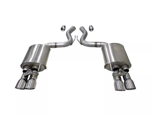 Corsa Performance Sport Axle-Back Exhaust with Polished Tips - Mullet Racing Performance