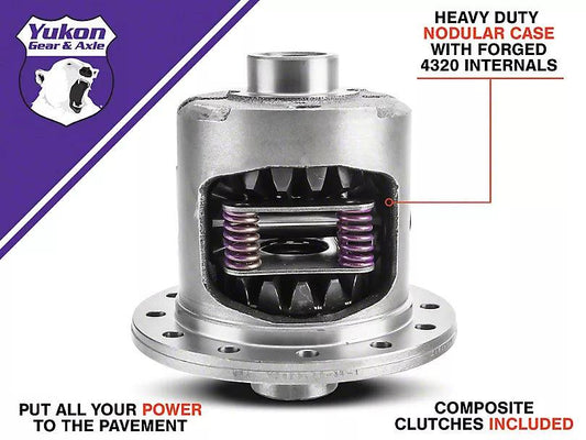 Yukon Gear 9.75-Inch Dura Grip Positraction Rear Differential; 34-Spline - Mullet Racing Performance