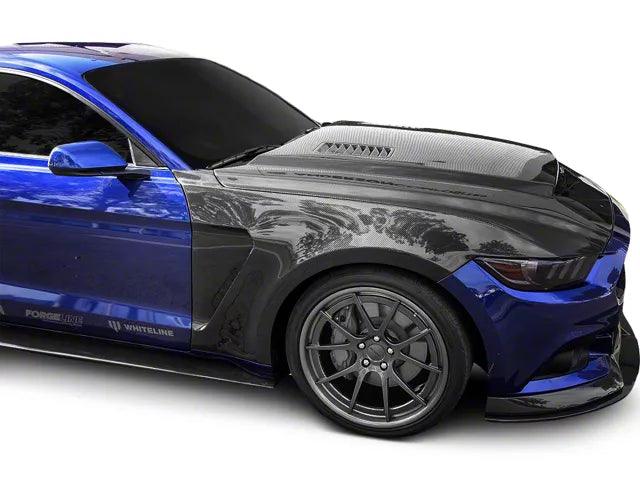 Anderson Composites Type-GR GT350 Style Front Fenders; Carbon Fiber - Mullet Racing Performance