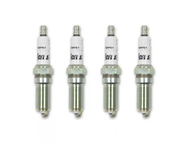 Accel HP Copper Spark Plugs; 2 Ranges Colder; 4-Pack - Mullet Racing Performance