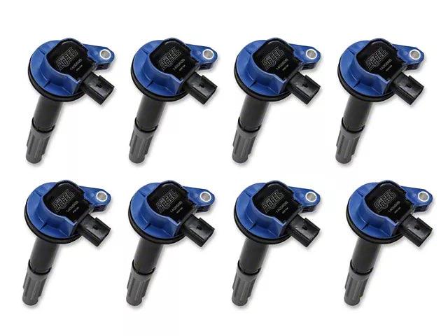 Accel SuperCoil Ignition Coils; Blue; 8-Pack - Mullet Racing Performance