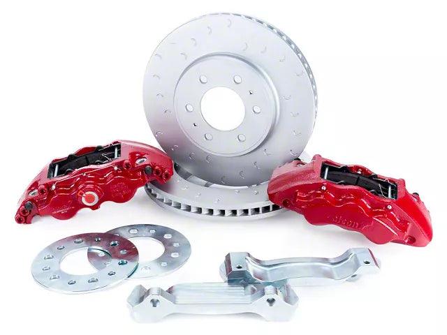 Alcon Military Grade Front Big Brake Kit; Red Calipers - Mullet Racing Performance