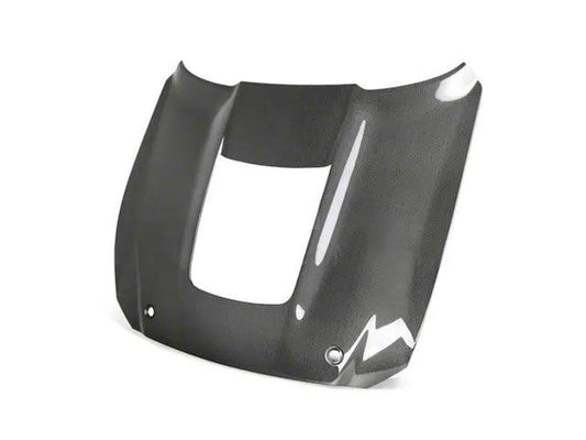 Anderson Composites Type-OE Hood; Carbon Fiber - Mullet Racing Performance