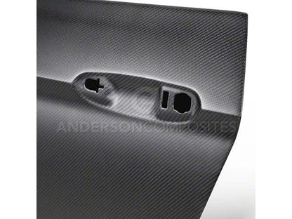 Anderson Composites OE-Style Doors; Dry Carbon Fiber - Mullet Racing Performance