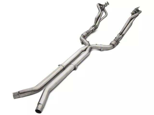 American Racing Headers 1-7/8-Inch Catted Long Tube Headers with X-Pipe; Long System - Mullet Racing Performance