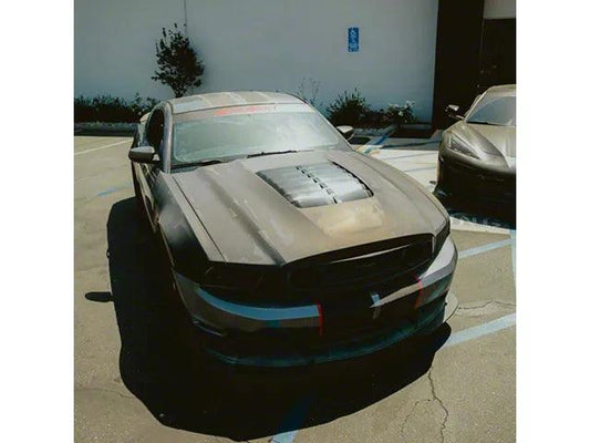 Auto Addict USA GT500 Style Hood; Unpainted - Mullet Racing Performance