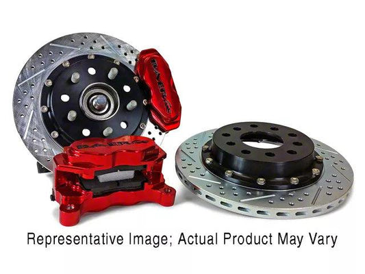 Baer SS4+ Deep Stage Front Big Brake Kit with 11.625-Inch Rotors; Clear Calipers - Mullet Racing Performance