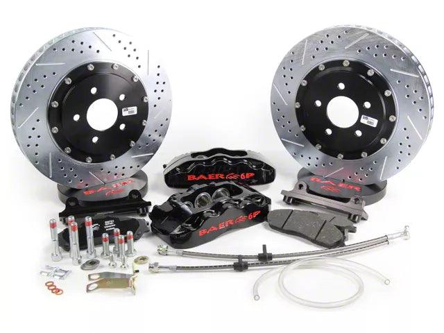 Baer Pro+ Front Big Brake Kit with 14-Inch Rotors; Black Calipers - Mullet Racing Performance