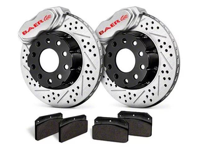 Baer SS4+ Deep Stage Rear Big Brake Kit with 11.625-Inch Rotors; Clear Calipers - Mullet Racing Performance