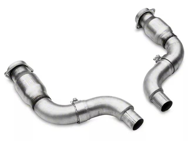 BBK 3-Inch Long Tube Header Adapter Mid Pipe; Catted - Mullet Racing Performance