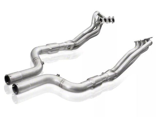 Stainless Works 1-7/8-Inch Long Tube Headers with XL Leads; Catted - Mullet Racing Performance