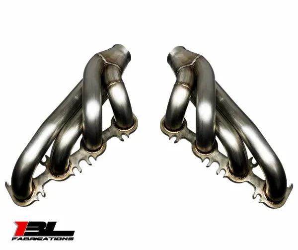 BL Fab Forward Facing Turbo Headers (2011+ Coyote / Voodoo) B2B - Mullet Racing Performance