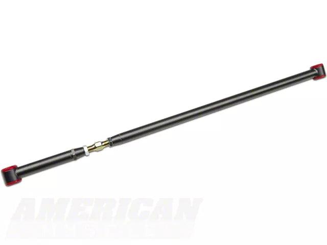 BMR On-Car Adjustable DOM Panhard Bar; Polyurethane Bushings; Black Hammertone - Mullet Racing Performance