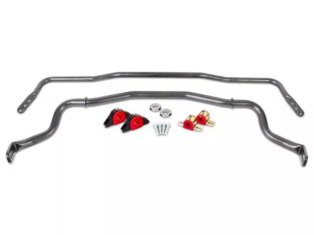 BMR Adjustable Front and Rear Sway Bars; Black Hammertone - Mullet Racing Performance