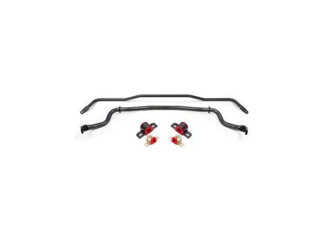 BMR Adjustable Front and Non-Adjustable Rear Sway Bars; Black Hammertone - Mullet Racing Performance