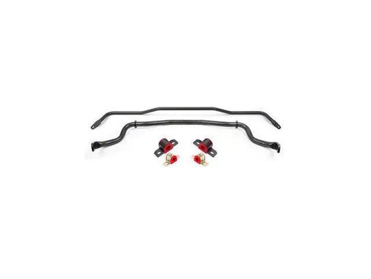 BMR Adjustable Front and Non-Adjustable Rear Sway Bars; Black Hammertone - Mullet Racing Performance