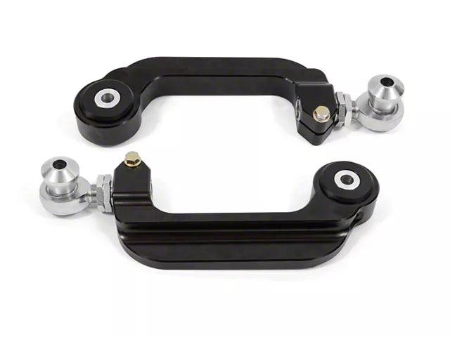 BMR Adjustable Rear Camber Links; Delrin/Rod End Combos; Black Anodized - Mullet Racing Performance