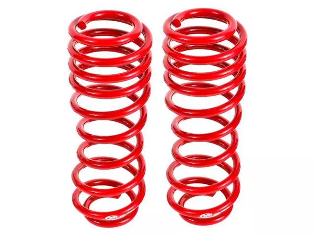 BMR Rear Lowering Springs; Handling Version; Red - Mullet Racing Performance