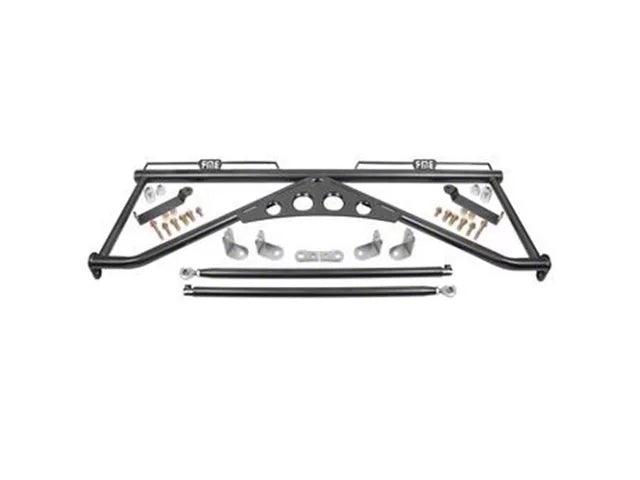 BMR Seat Harness Bar; Black Hammertone - Mullet Racing Performance