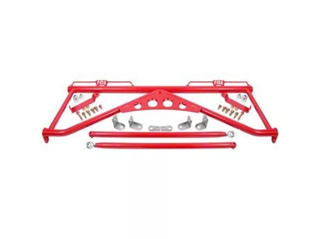 BMR Seat Harness Bar; Red - Mullet Racing Performance