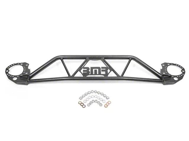 BMR Tubular Strut Tower Brace; Black Hammertone - Mullet Racing Performance