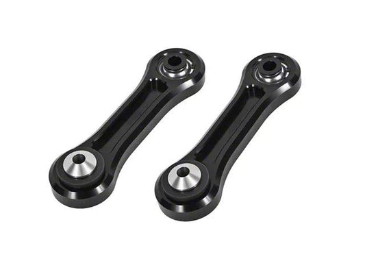 BMR Rear Lower Vertical Links; Delrin/Spherical; Black Anodized - Mullet Racing Performance