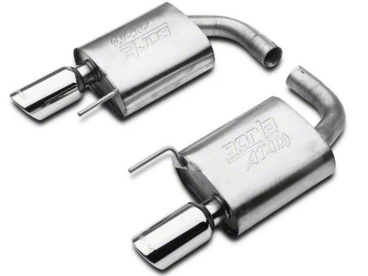 Borla ATAK Axle-Back Exhaust with Polished Tips - Mullet Racing Performance