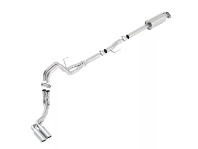 Borla ATAK Dual Exhaust System with Polished Tips; Same Side Exit - Mullet Racing Performance