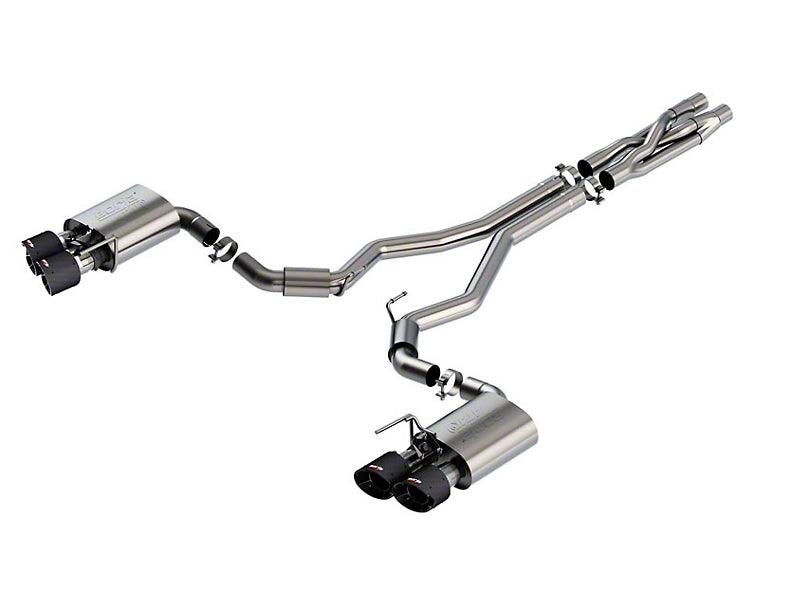 Borla ATAK Cat-Back Exhaust with Carbon Fiber Tips - Mullet Racing Performance