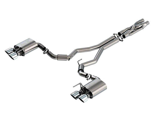 Borla ATAK Cat-Back Exhaust with Chrome - Mullet Racing Performance