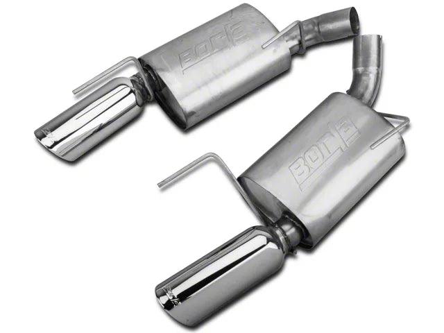 Borla Touring Axle-Back Exhaust with Polished Tips - Mullet Racing Performance