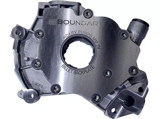 Boundary Racing Pumps Billet Oil Pump with Steel Back Plate - Mullet Racing Performance