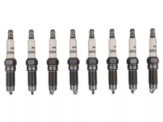 Brisk Silver Racing Spark Plugs; 450HP+ - Mullet Racing Performance