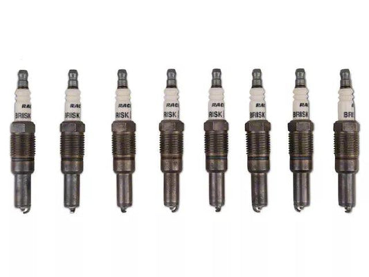 Brisk Silver Racing Spark Plugs; Up to 450HP - Mullet Racing Performance