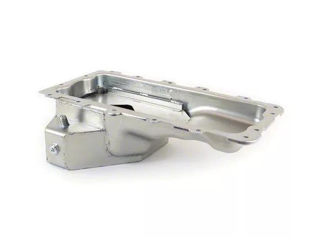 Canton 4.6L/5.4L Modular Rear T-Sump Street Oil Pan; Zinc Plated - Mullet Racing Performance