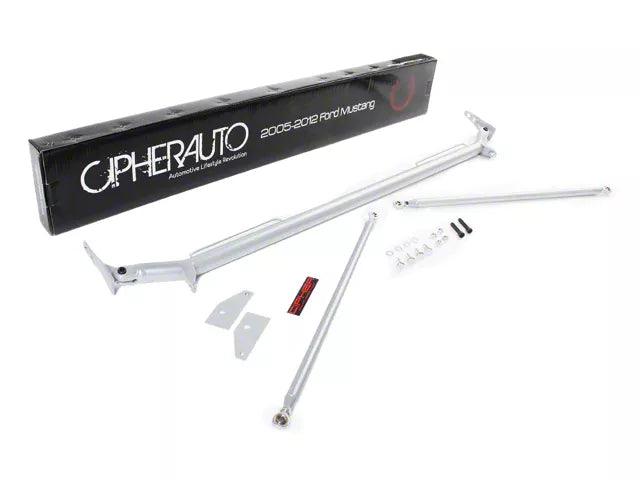 Cipher Auto Custom Seat Harness Bar; Silver - Mullet Racing Performance