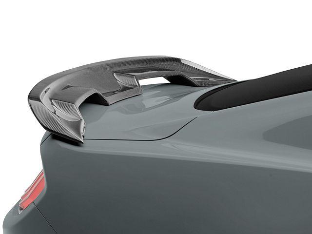 Cobra-Tek GT500 Style Rear Spoiler; Gloss Black Carbon Fiber - Mullet Racing Performance