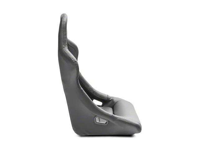 Corbeau Forza Racing Seat; Black Vinyl - Mullet Racing Performance