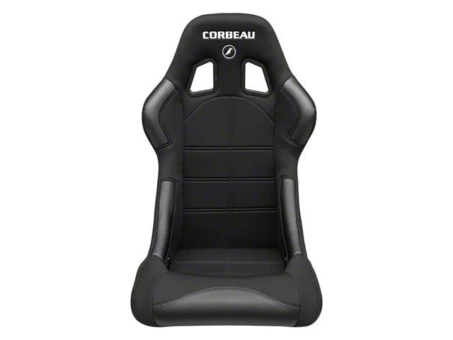 Corbeau Forza Racing Seat; Black Cloth - Mullet Racing Performance