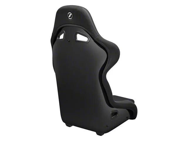 Corbeau FX1 Racing Seat; Black Cloth - Mullet Racing Performance