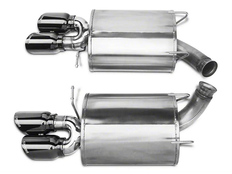 Corsa Performance Sport Axle-Back Exhaust with X-Pipe and Quad Black Tips - Mullet Racing Performance