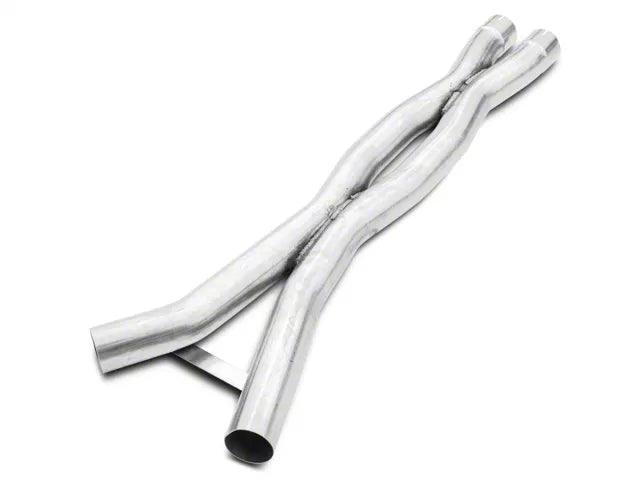 Corsa Performance Cut and Clamp Resonator Delete Double Helixx X-Pipe; 3-Inch - Mullet Racing Performance