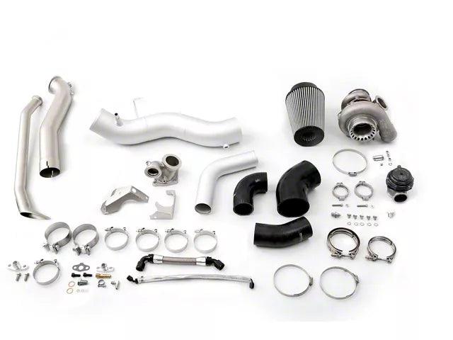 cp-e Atmosphere Turbo Bare Bones Kit with ReRoute Downpipe for BorgWarner Turbos - Mullet Racing Performance