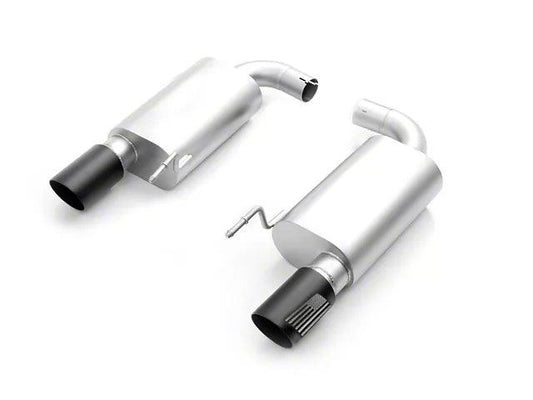 LTH Axle-Back Exhaust with Patriot Series Black Tips - Mullet Racing Performance