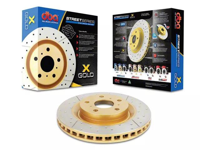 DBA Street Series Cross Drilled & Slotted Rotor - Front - Mullet Racing Performance