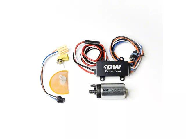 DeatschWerks DW440 Brushless Fuel Pump with PWM Modulated Controller - Mullet Racing Performance