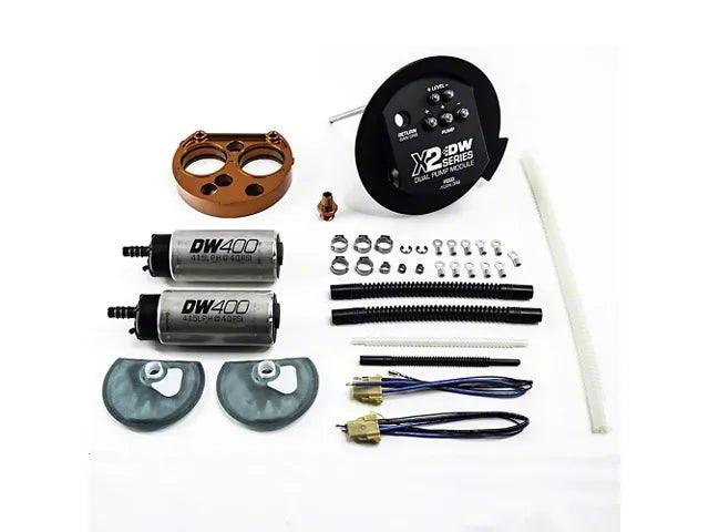 DeatschWerks X2 Series Dual Fuel Pump Module with Dual DW400s Pump - Mullet Racing Performance