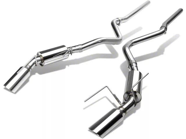 Cat-Back Exhaust System with Polished Tips